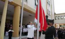 Ceremonia de Izamiento de Bandera por 191º Aniversario del INMP